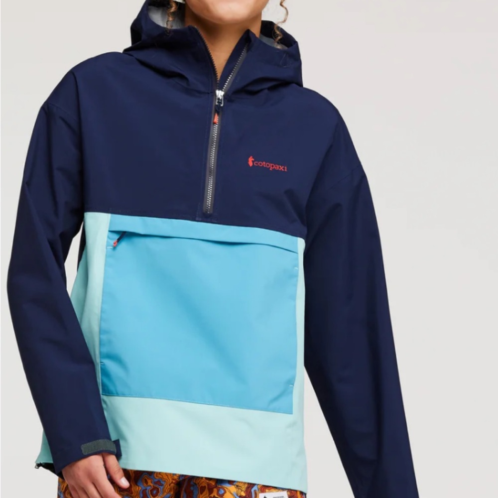 Cotopaxi Navy and Blue Hooded Jacket